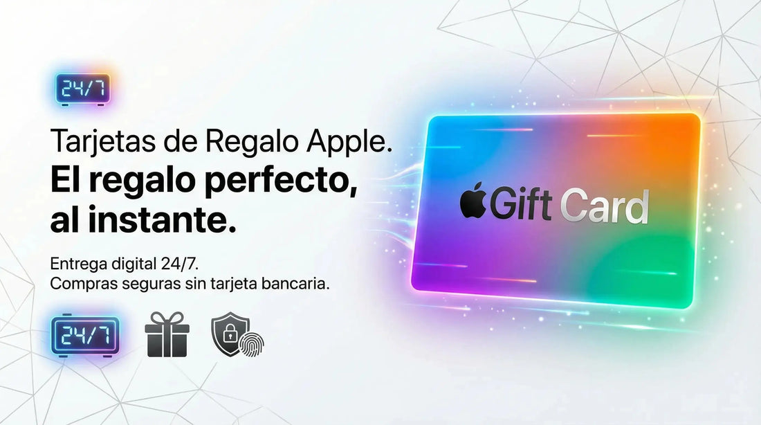 Tarjetas de Regalo Apple Saldo para App Store y Servicios