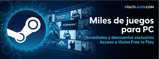 Steam plataforma digital líder para videojuegos de PC con soporte multiplataforma en 2026