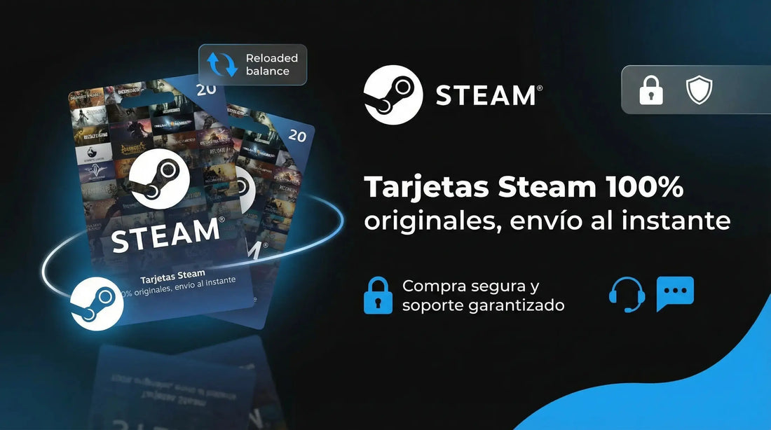 Tarjetas de Regalo Steam Códigos Wallet para PC