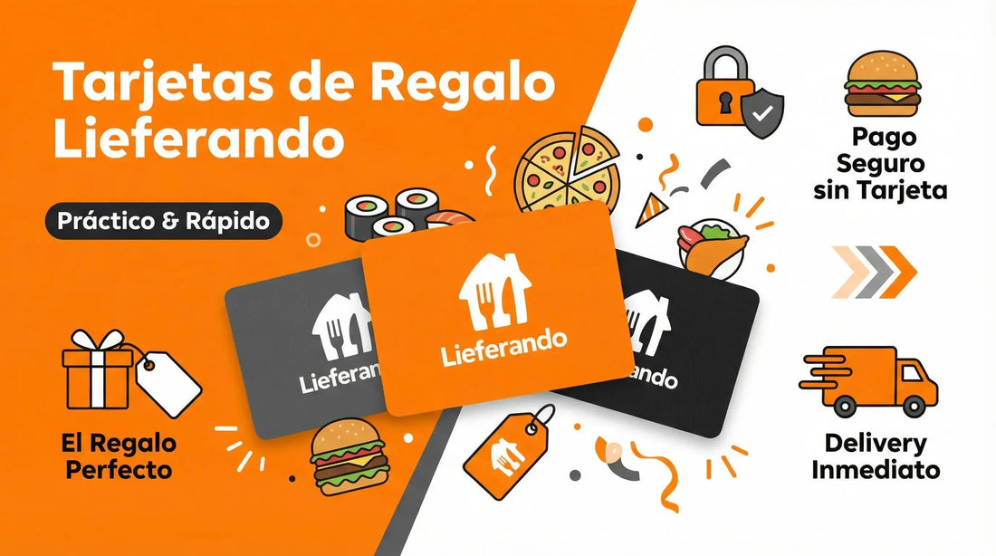 Tarjetas de Regalo Lieferando | Códigos Digitales 24/7