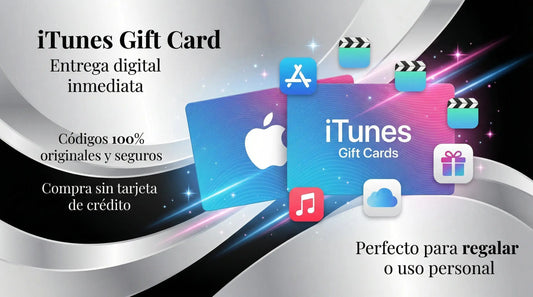 Tarjetas de Regalo iTunes Saldo Apple Digital Entrega 24/7