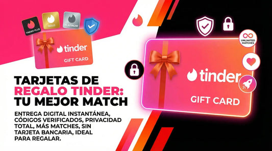 Tarjetas de Regalo Tinder Gold
