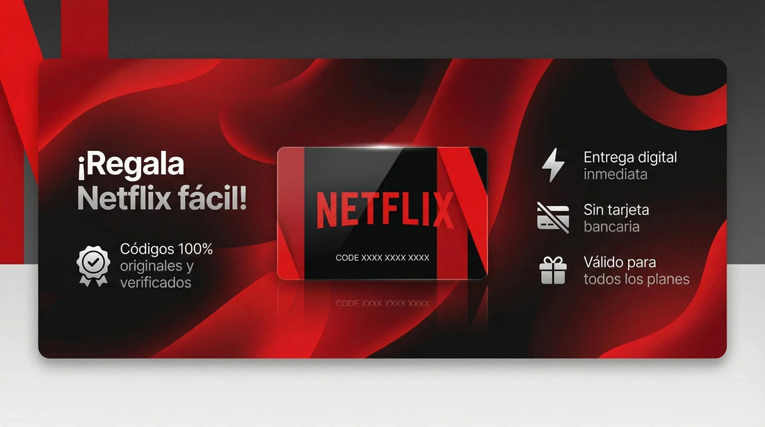 Tarjeta de regalo netflix