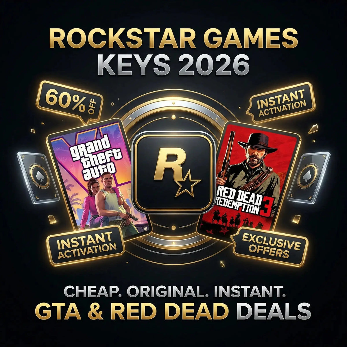 Ofertas Rockstar Games 2026 – Juegos PC Baratos