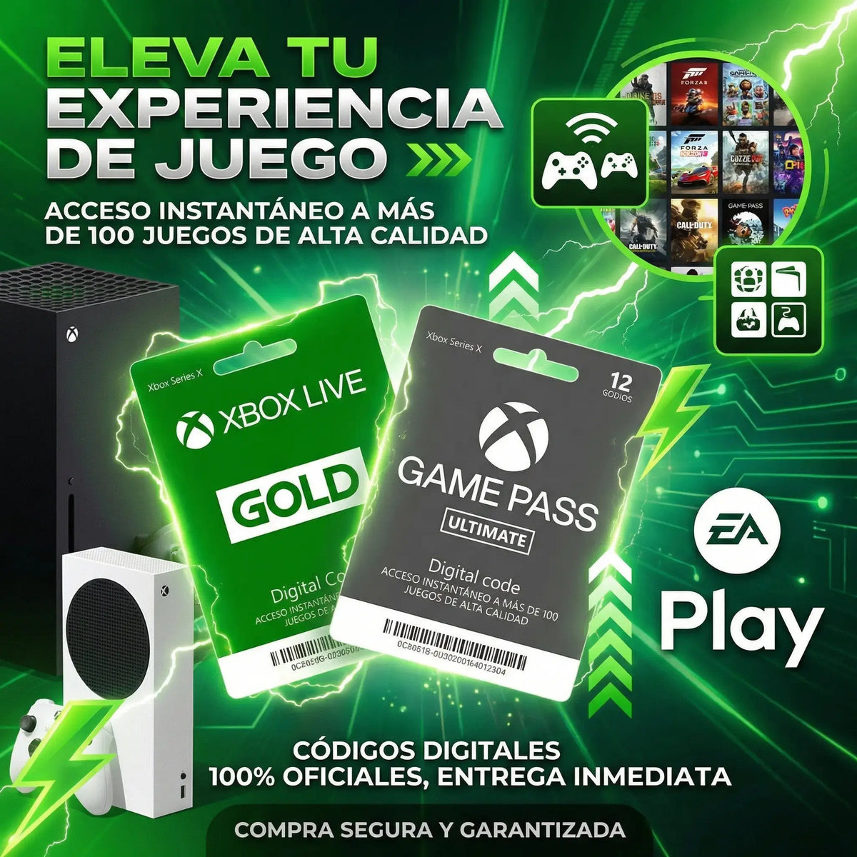 Tarjeta Xbox Live 2026 – Saldo Digital al Mejor Precio