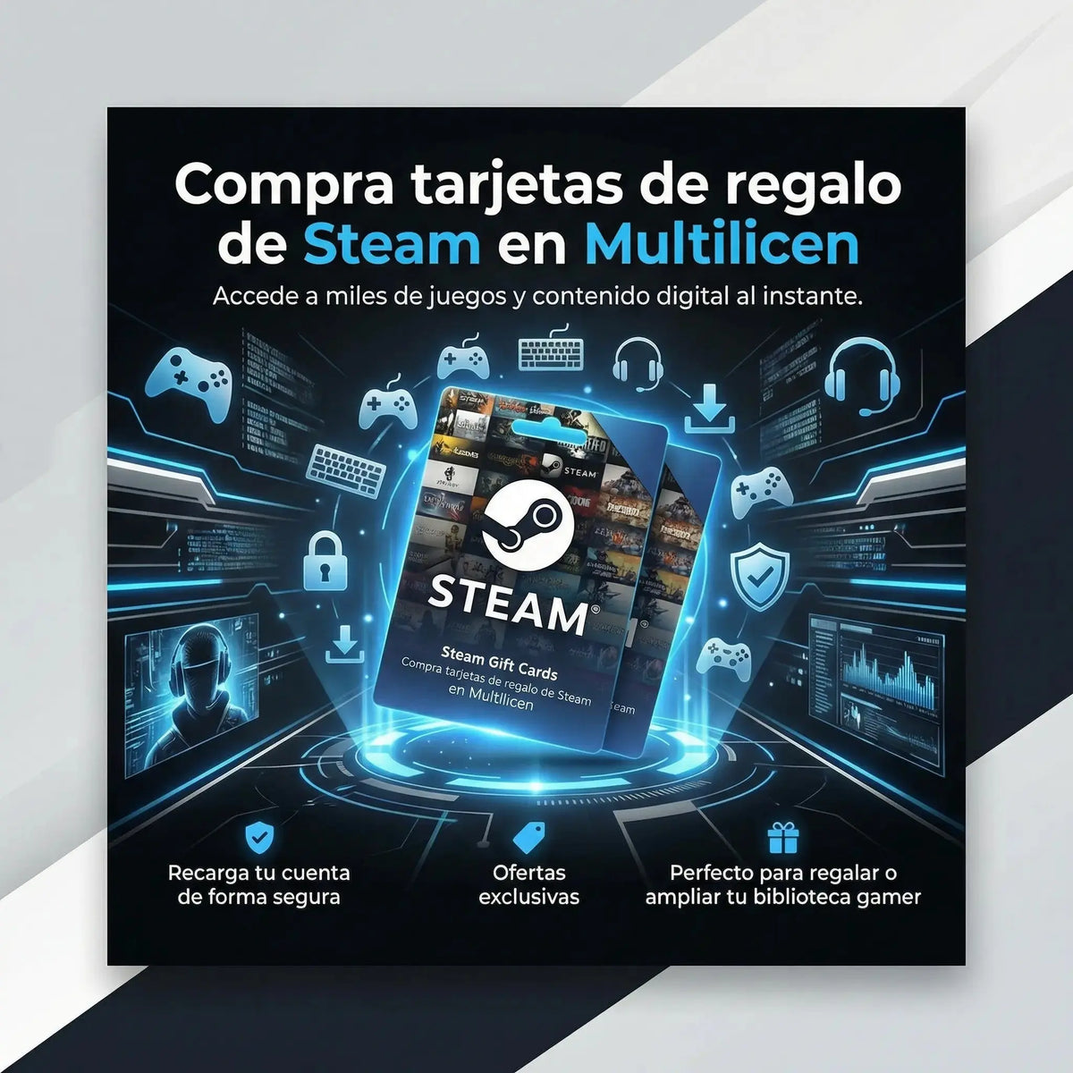 Tarjeta de Regalo Steam Digital