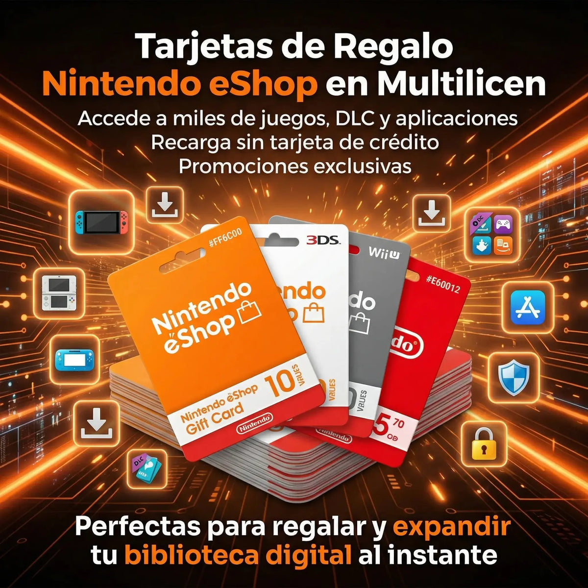 Tarjeta de Regalo Nintendo eShop Digital