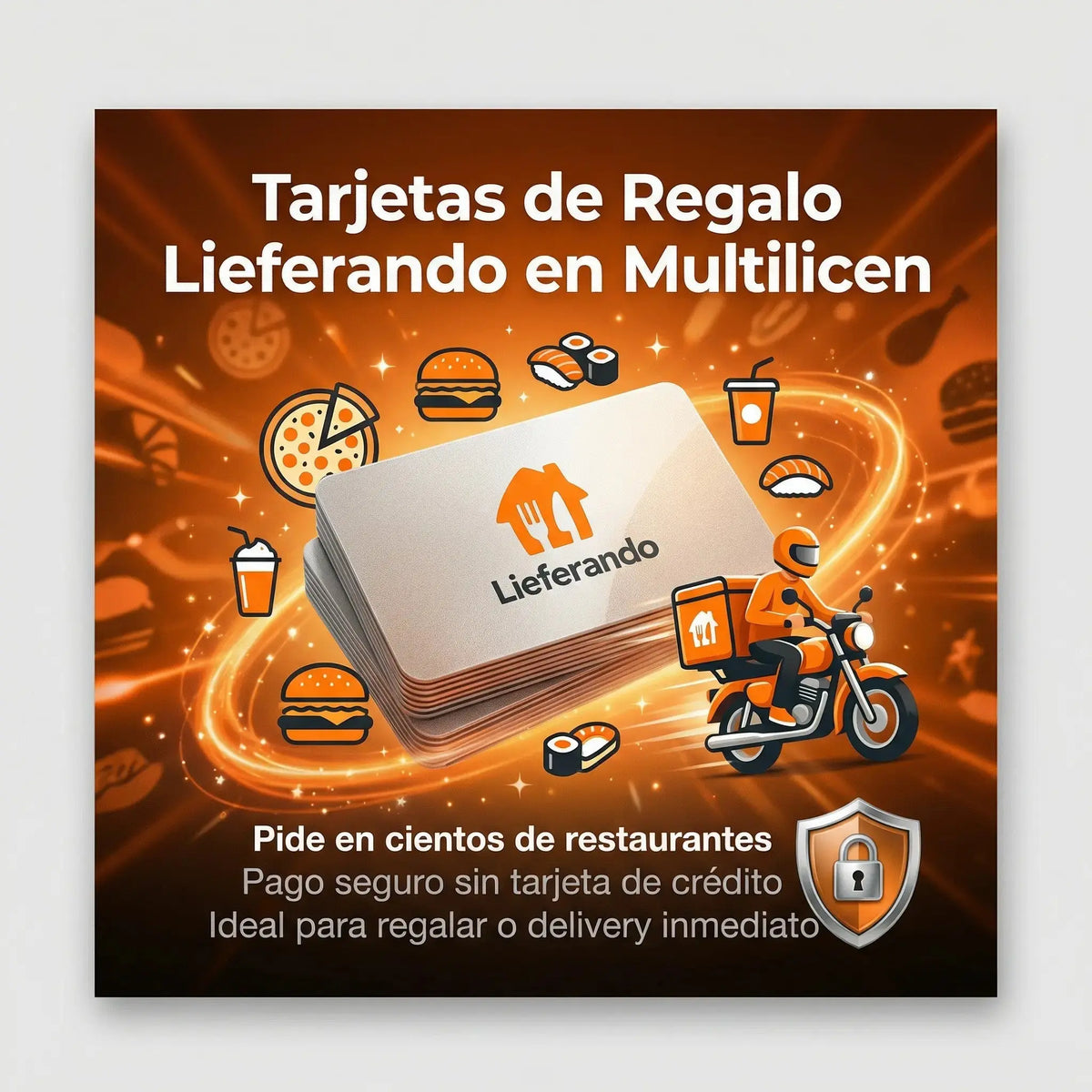 Tarjeta de Regalo Lieferando Digital