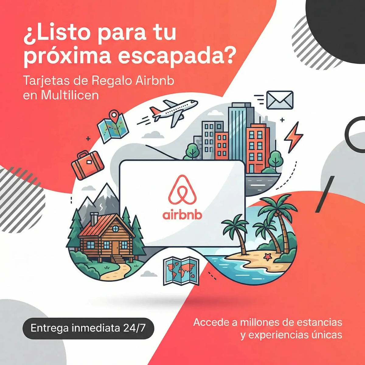 Tarjeta de Regalo Airbnb Digital
