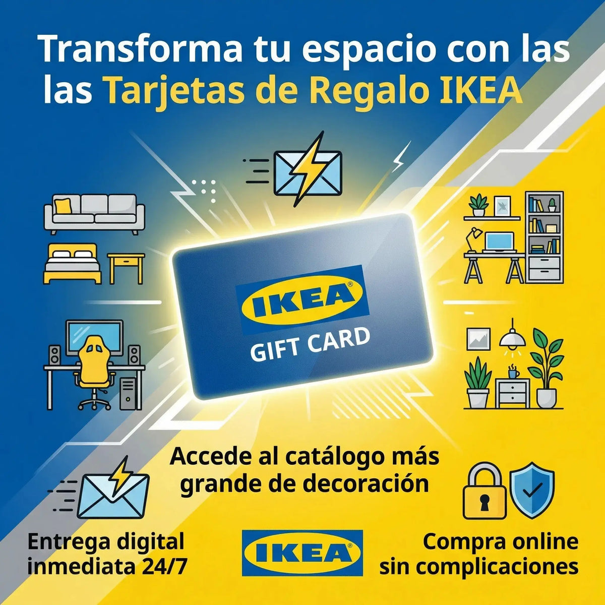 Tarjeta de Regalo IKEA Digital