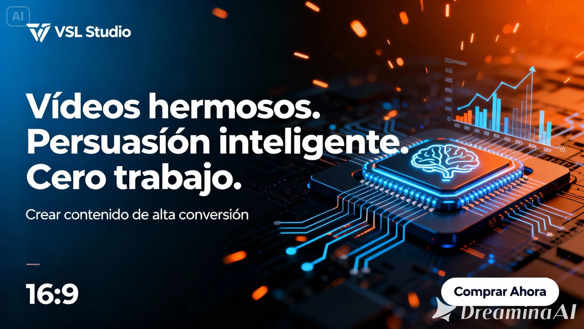 Genera VSLs en 10 Minutos con VSL Studio y la Inteligencia Artificial