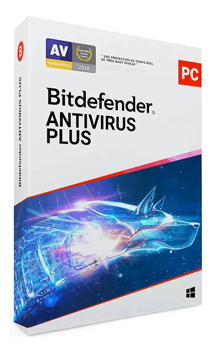 Compra Bitdefender Antivirus Plus Original – 1 Año para 1 PC