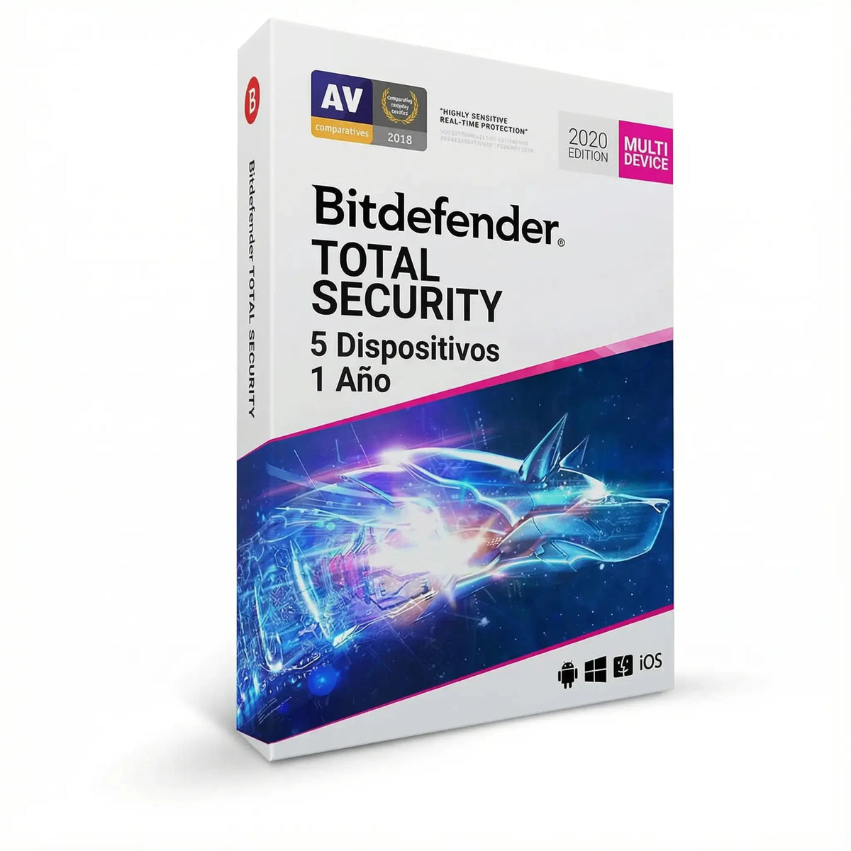 Bitdefender Total Security 5 Dispositivos – Protección 1 Año - MultiLicen