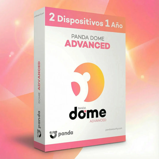 Panda Dome Advanced Antivirus – Licencia 1 Año para 2 Dispositivos con protección avanzada y navegación segura