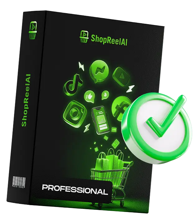 ShopReelAI Professional – edición avanzada de vídeos con IA para afiliados