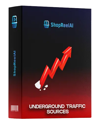 Entrenamiento de ShopReelAI xBundle sobre secretos de tráfico subterráneo para negocios online.
