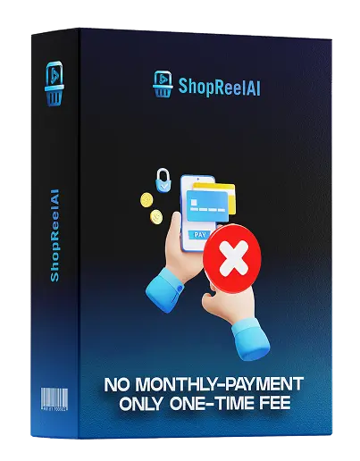 ShopReelAI xBundle con cuota única: sin pagos mensuales ni costos ocultos.